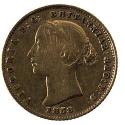 Coin - Half Sovereign, Australia, 1858