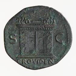 Coin - As, Titus under Emperor Vespasian, Ancient Roman Empire, 77-78 AD