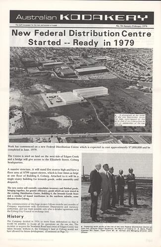 Newsletter - 'Australian Kodakery', No 86, Jan-Feb 1978