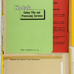 Scrapbook - Kodak Australasia Pty Ltd, Advertising Clippings, Miscellaneous, Coburg, 1956-1962
