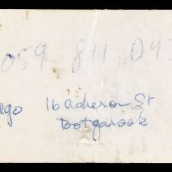 Business Card - Kodak Australasia Pty Ltd, Brian Daniel, Manager, Photochemical Department, Coburg, circa 1976 to 1984