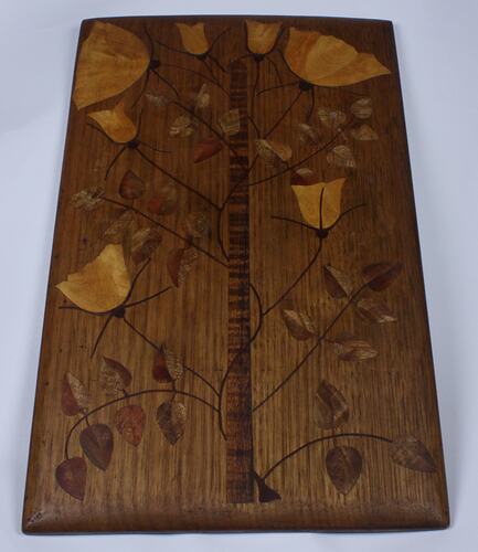 Parquetry - Plaque, Edwin Ault, 1900-1950
