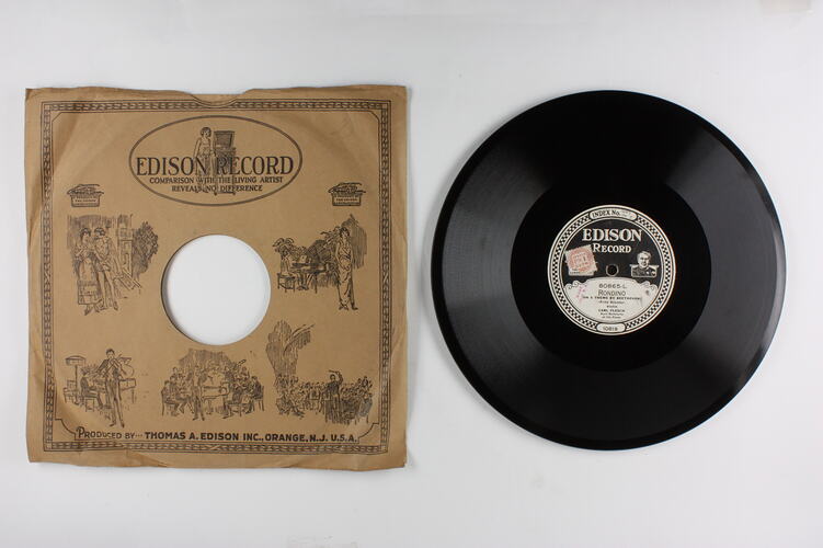 Disc Recording - Edison, Double-Sided, 'Rondino' and 'Aus Der Heimat', 1926-1929