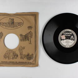 Disc Recording - Edison, Double-Sided, 'Rondino' and 'Aus Der Heimat', 1926-1929