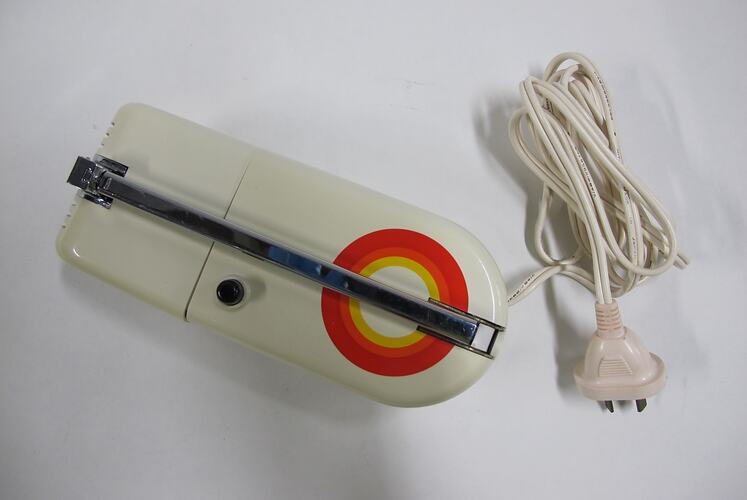 Lamp - Telescopic, Cream Plastic