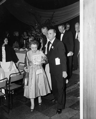 Congress of Scientific Management, Pair at a Banquet Event, Melbourne, 03 Mar 1960