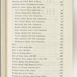 Book - The Australasian Turf Register, 1932