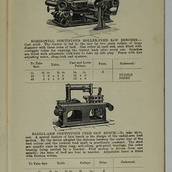 Trade Literature - Bevan & Edwards Pty Ltd, Machine Tools, 1907