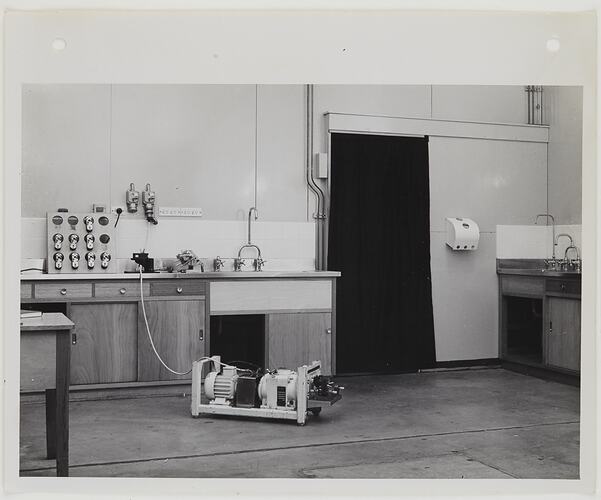 Kodak Australasia Pty Ltd, 'Maintenance Room, J.7 West Wing', Coburg, circa 1963