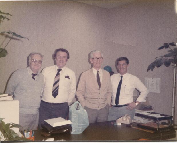 Photograph - Kodak Australasia Pty Ltd, Ron Williamson & Staff, circa 1980s