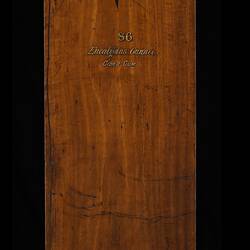 Timber Sample - Tingaringy Gum, Eucalyptus glaucescens, Victoria, 1885