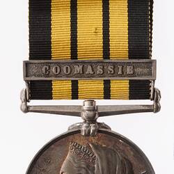 Medal - Ashantee Medal 1873-1874, Specimen, Great Britain, 1874 - Obverse