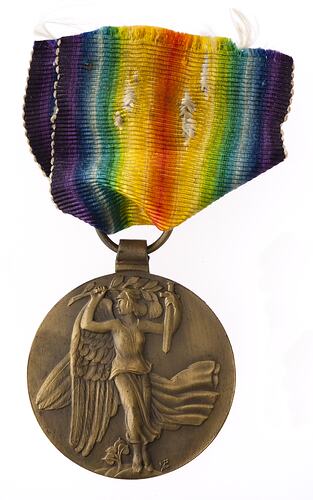 Medal - Victory Medal 1914-1918, Czechoslavakia, 1920 - Obverse