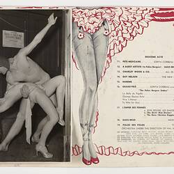 Theatre Programme - 'Folies Bergere Revue', His Majesty's Theatre Perth, 1950s, Double Page Spread