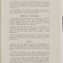 Booklet - Kodak Australasia Pty Ltd, 'Facts for Sensitized Goods Workers', circa 1946-1956, Page 5