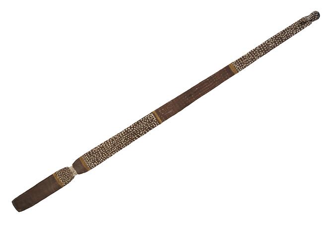 A spearthrower from Milingimbi.