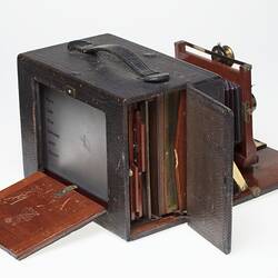 Camera - Rochester Optical Co., Henry Clay 'Stereoscopic', Rochester, U.S.A., circa 1892-1899