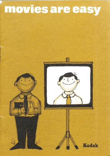 Cover page with a figure and a projector screen.