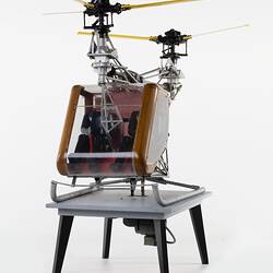 Helicopter Model - G.C. Molyneux, XM2001 Twin Rotor, 1953-54