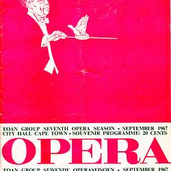 Programme - EOAN Group Seventh Opera Season 1967, South Africa, Sep1967