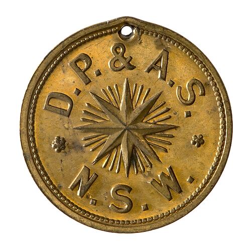 Medal - Pastoral and Agricultural Association,pre 1900 AD