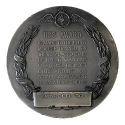 Medal - Littlejohn Memorial Award, c. 1935