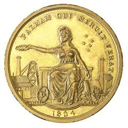 Medal - Exhibition of Mining Machinery, 1894 AD