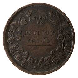 Medal - Adelaide Exhibition 1881 Bronze Prize, South Australia, Australia, 1881