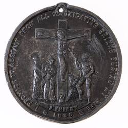 Medal - Australian Total Abstinence Association, 1885 AD