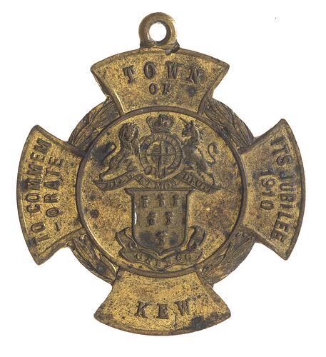 Medal - Jubilee of Town of Kew, 1910 AD