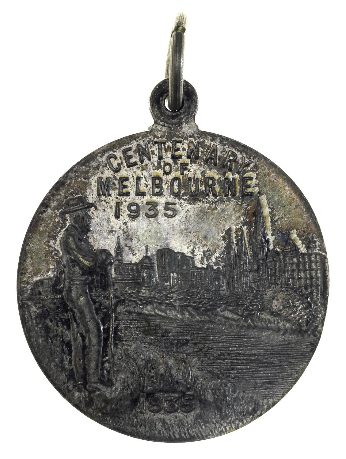 Medal - Melbourne Centenary, Victoria, Australia, 1934-1935