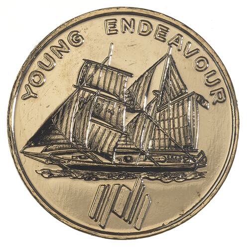 Medal - Australian Bicentenary, Navy Week and Young Endeavour, 1988 AD