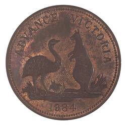 Medal - Halls of Toorak, 1984 AD