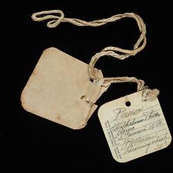 Identity Tag - Red Cross, Wilhelmus Perdon, The Netherlands, 1940s