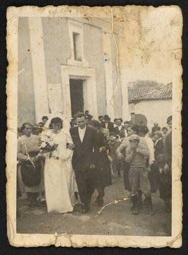 Domenico & Domenica Annetta, Village Wedding, Calabria, Italy, 1953