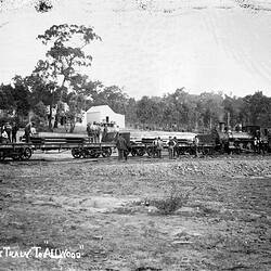 Negative - Victorian Railways, S-class, Allwood, Victoria, circa 1905