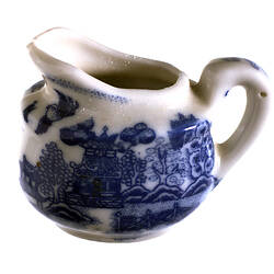 Milk Jug - Tea Set, Willow Pattern