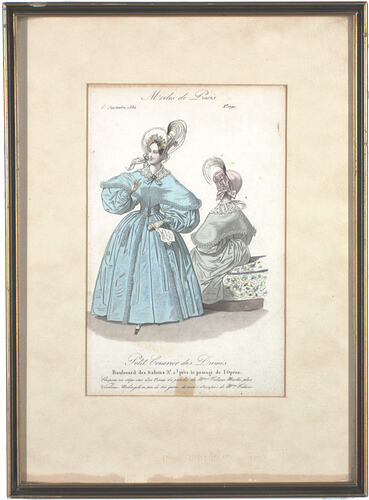 Print - French Fashion 1834