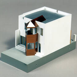 Architectural Model - McDougall House, South Yarra, 1983, Model by John Cherrey, 1989