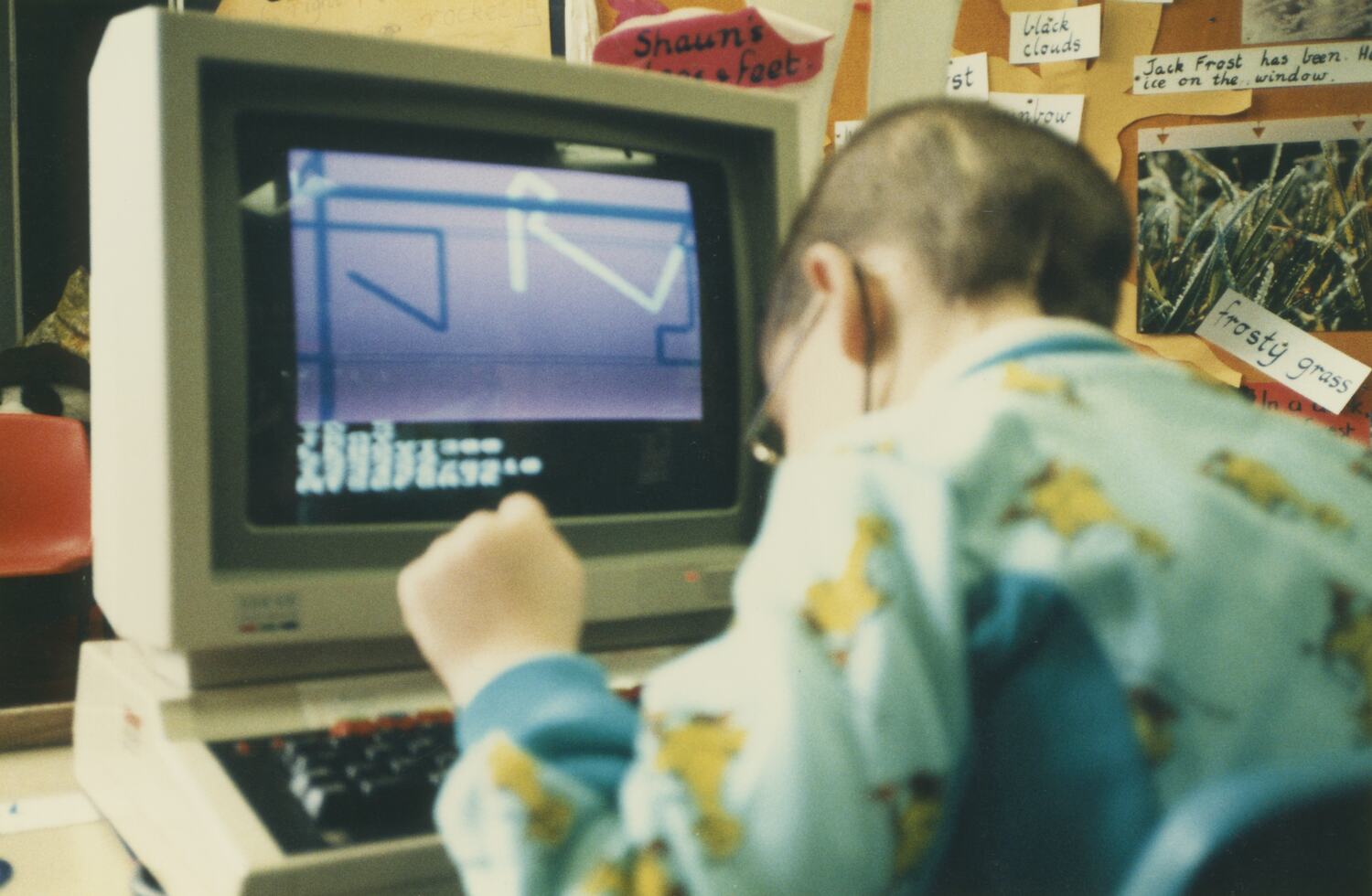 Digital Photograph - BBC Micro Computer Lessons, Yooralla, 1985