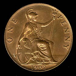 Great Britain, Penny, (Obverse)