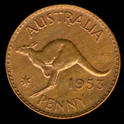 Australia, Penny, Obverse