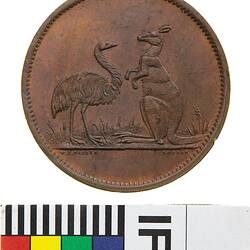 W.J. Taylor 'Advance Australia' Token Penny