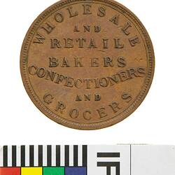 Union Bakery Company Token Penny