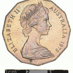 Coin - 50 Cents, Australia, 1975