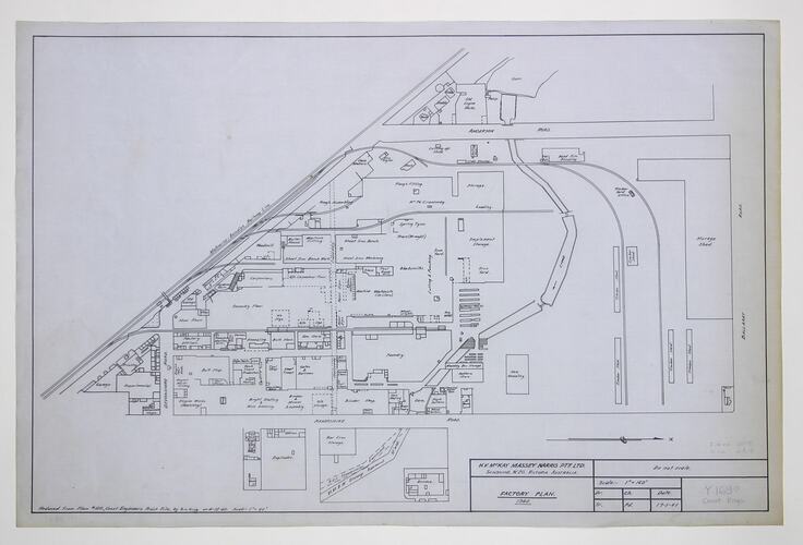 McKay Plan - Factory Plan, 1940
