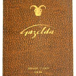 Shade Card - Gazelda 1936