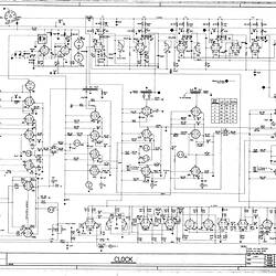 Schematic Diagram. - CSIRAC Computer, 'Clock', B17800, 1948-1955