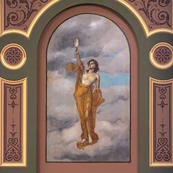 Sylphs, Truth, Detail of Interior Following Restoration, Royal Exhibition Building, Melbourne, Victoria, 2001