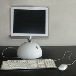Personal Computer - Apple, iMac G4, Sunflower, 2002